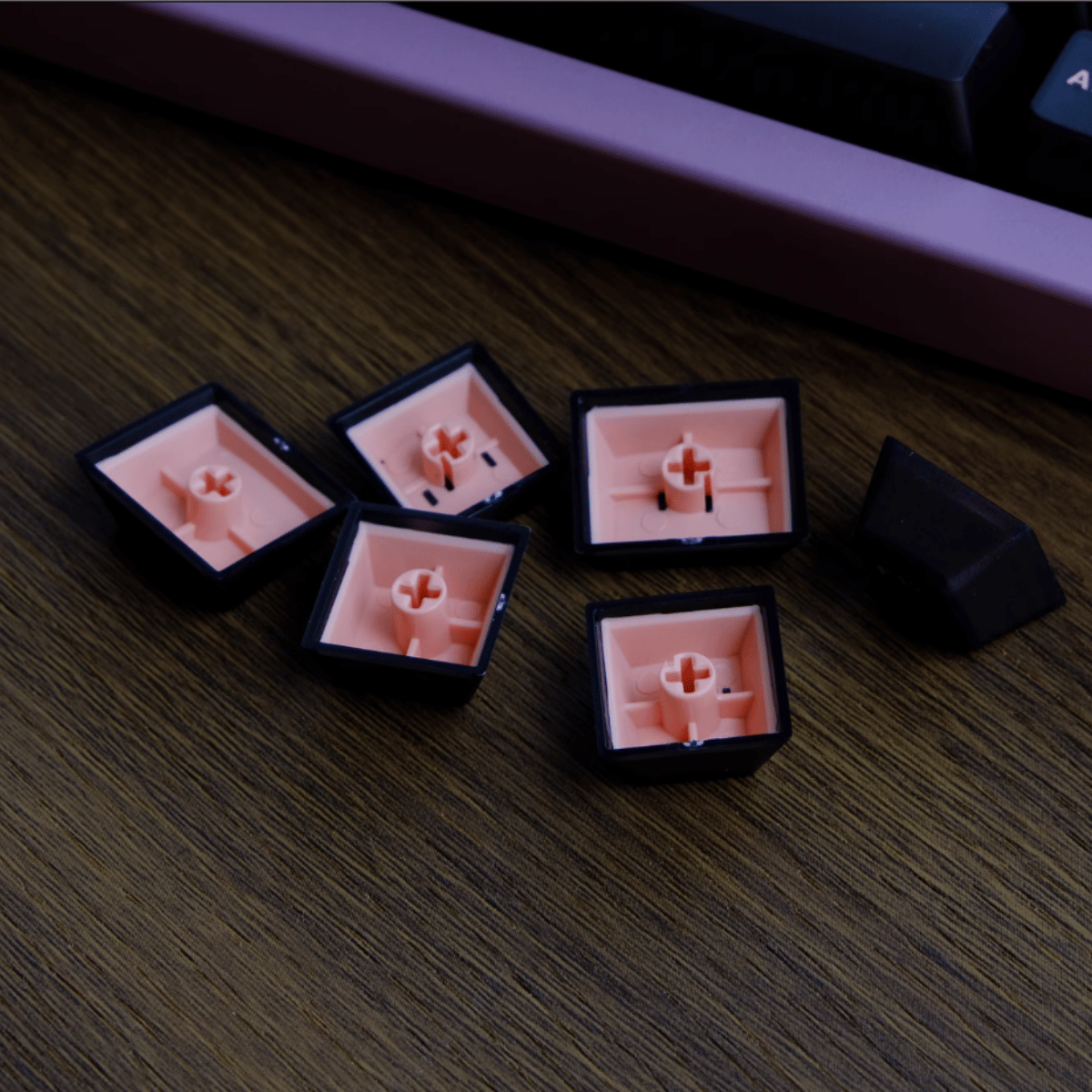 Keycap Aifei ABS Semi-transparent Olivia ABS Double-shot Cherry Profile