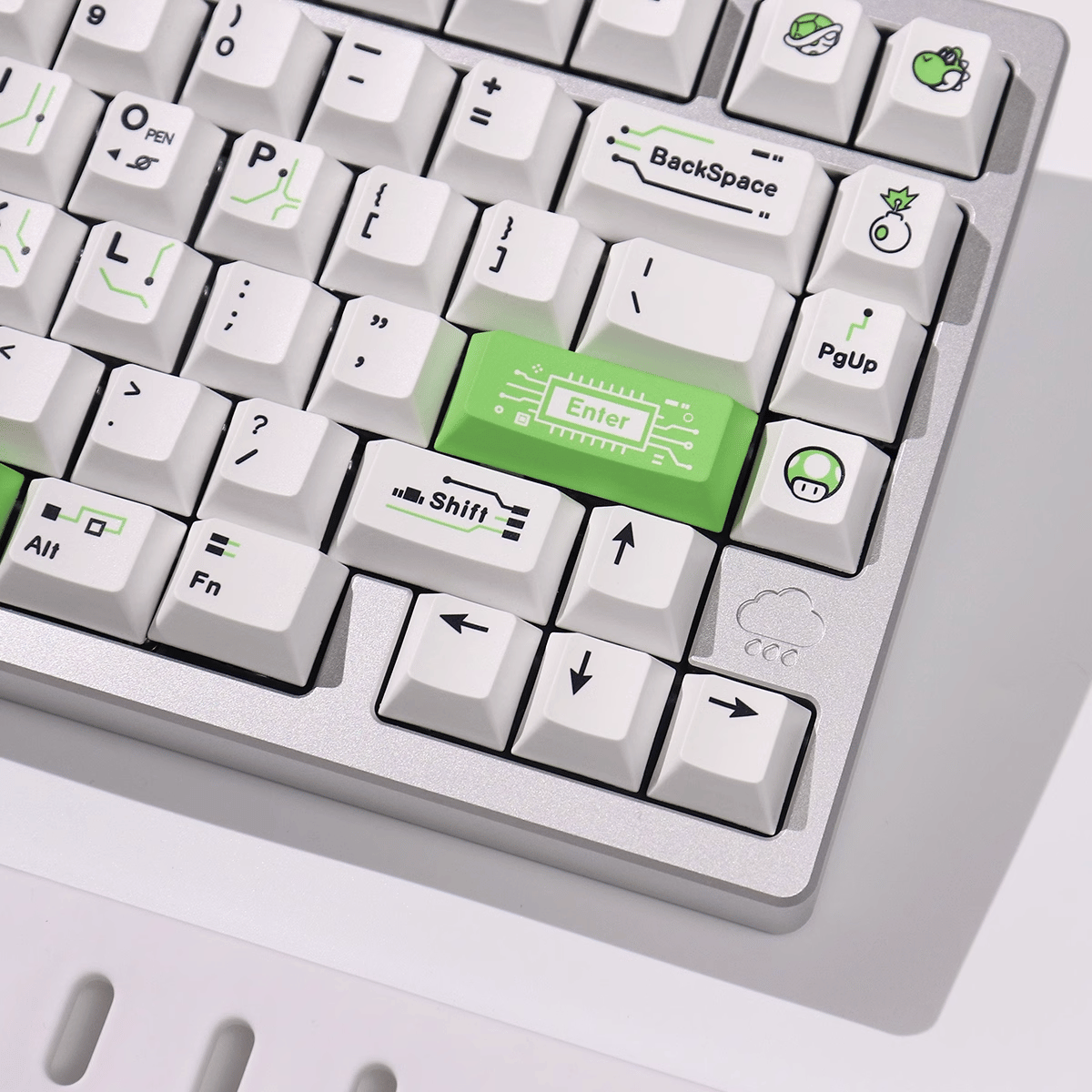 Keycap CMK PBT Electric Circuit PBT Dye-sub Cherry Profile