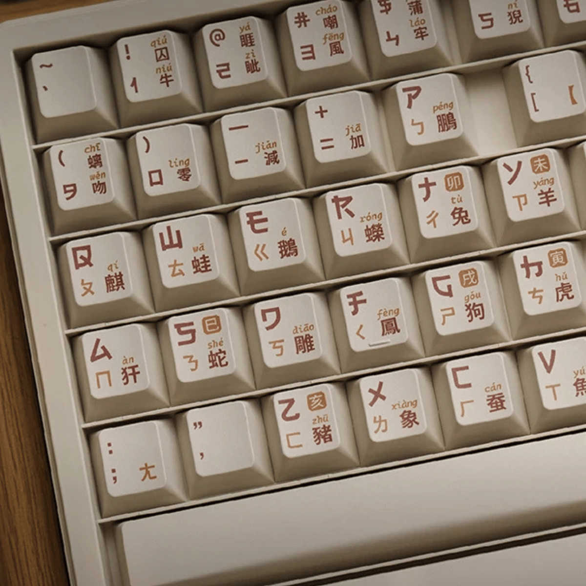 Keycap Loong Year PBT Dye-sub Cherry Profile