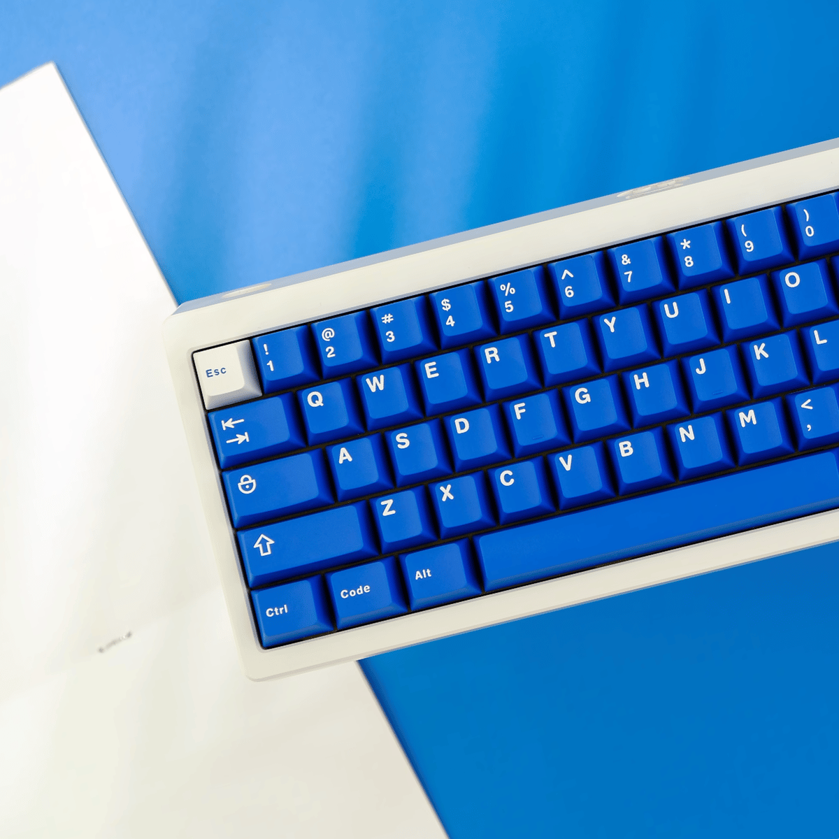 Keycap Aifei ABS Classic Blue ABS Double-shot Cherry Profile