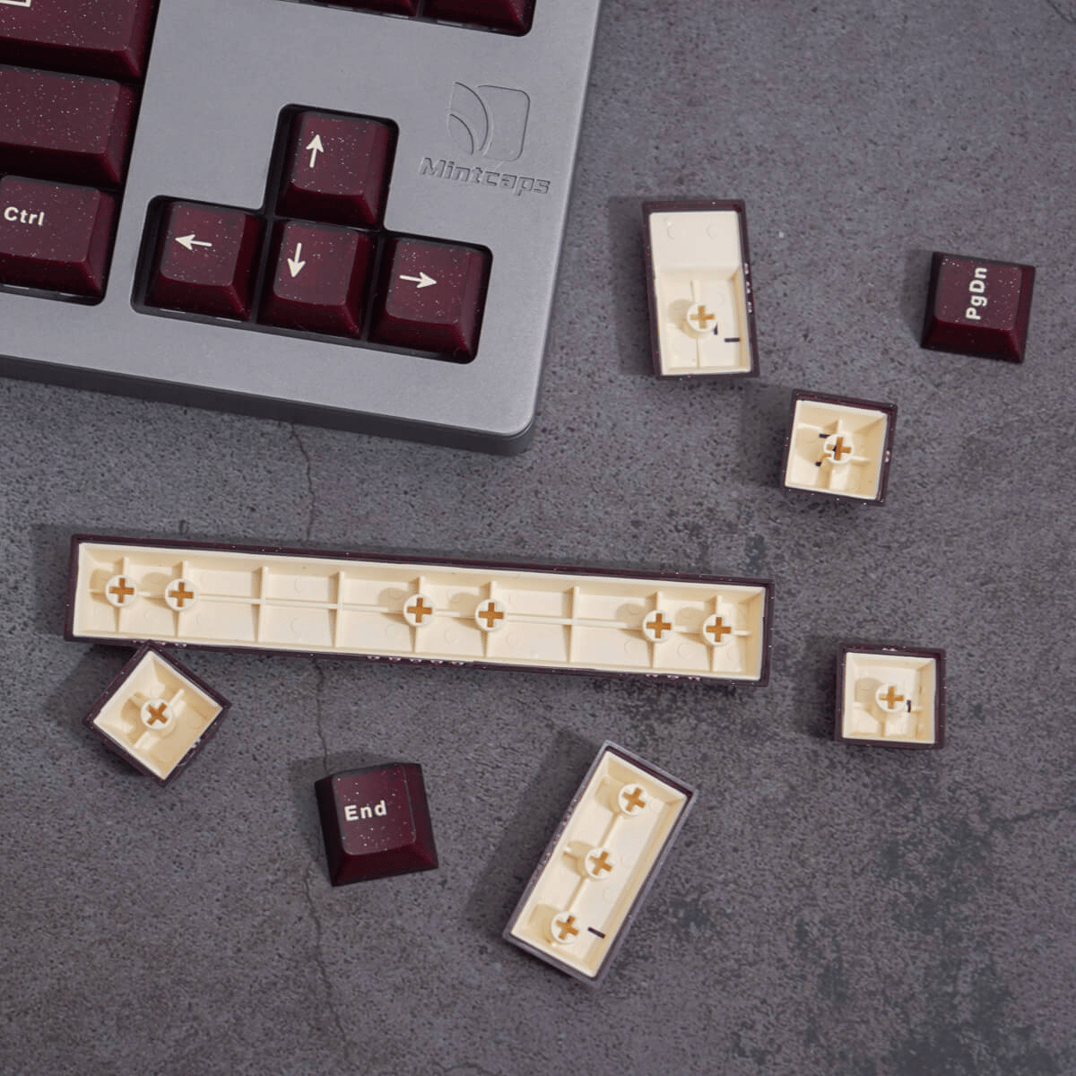 Keycap Aifei ABS Semi-transparent Vior ABS Double-shot Cherry Profile
