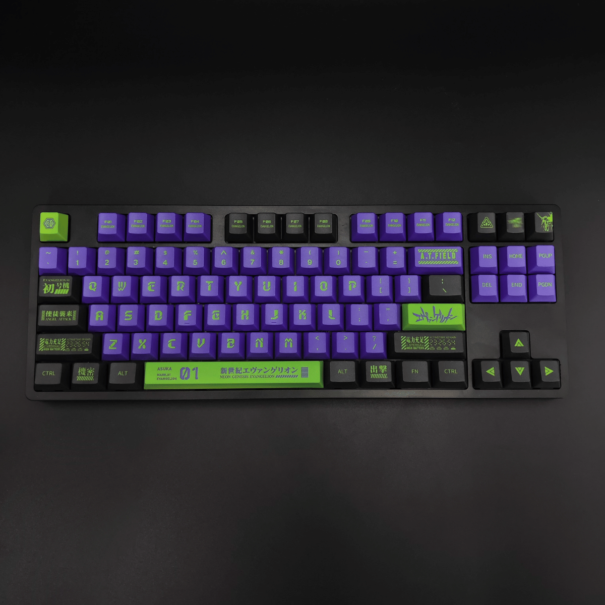 Keycap Eva-01 PBT Dye-sub Cherry Profile