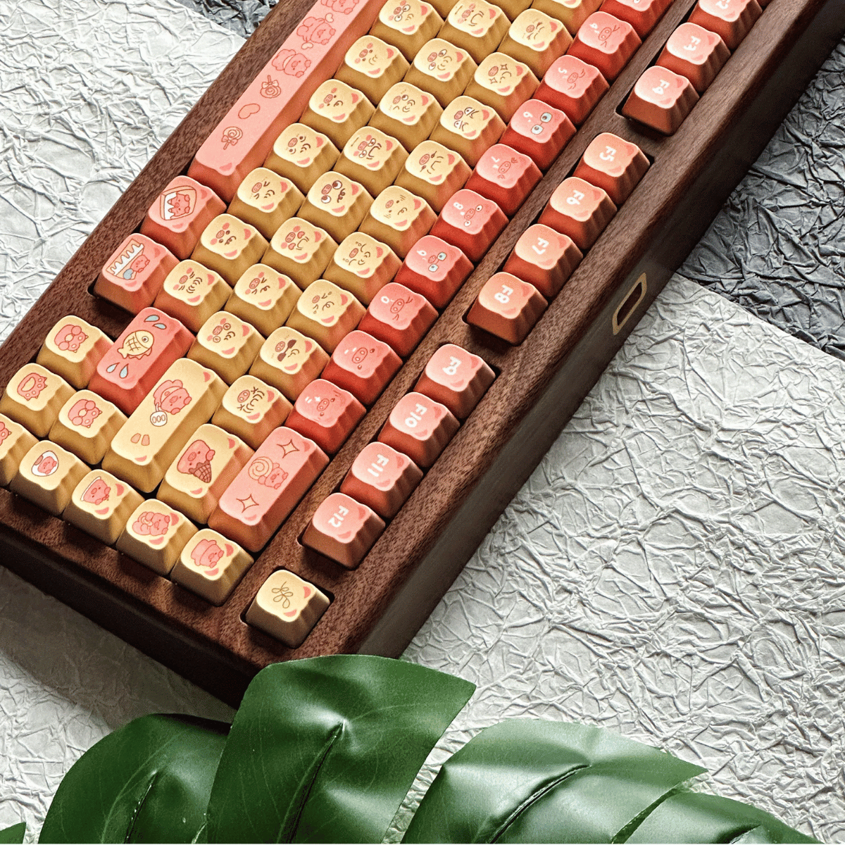Keycap NDN Dessert Pig PBT Dye-sub PDA Profile