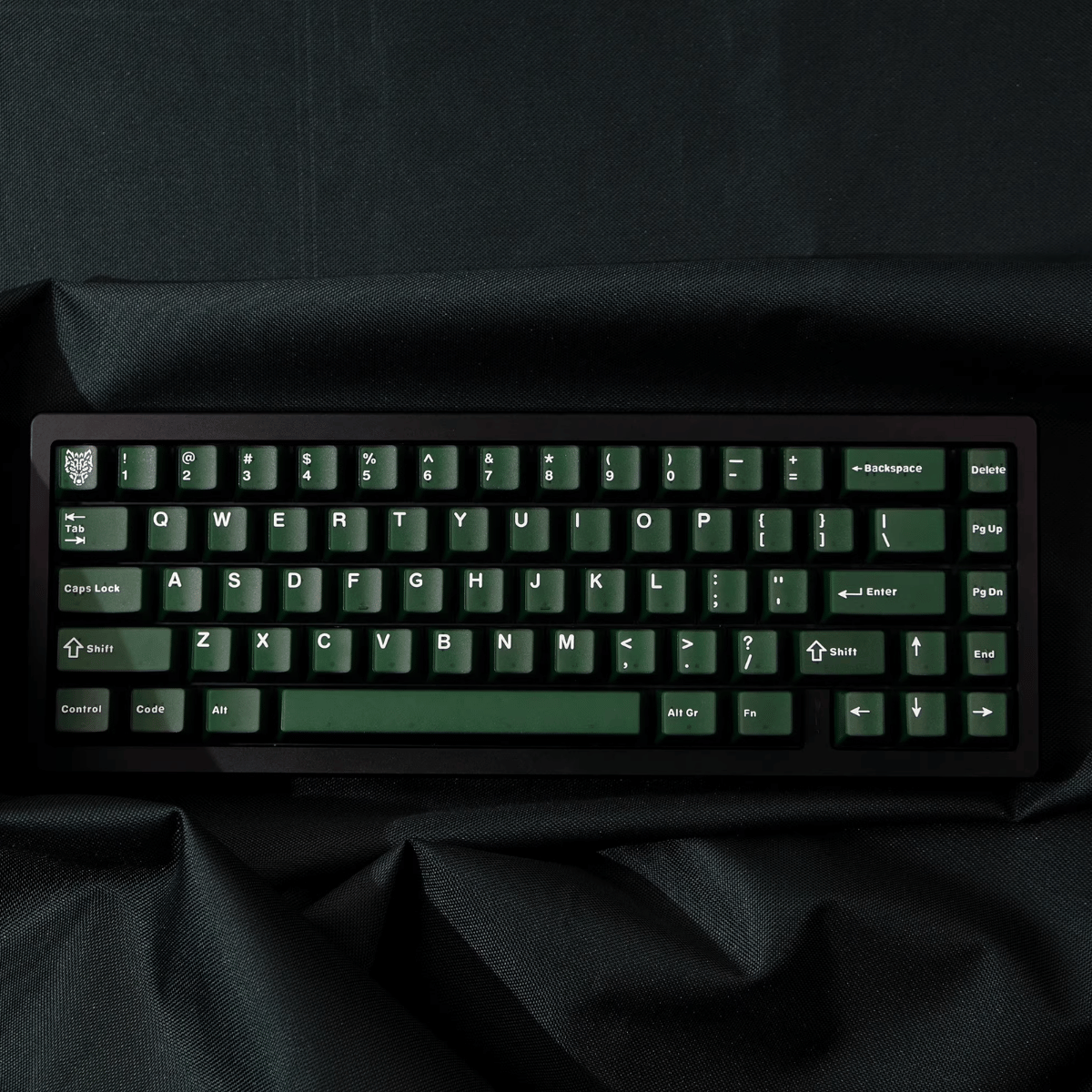 Keycap Aifei ABS Semi-transparent Emerald ABS Double-shot Cherry Profile