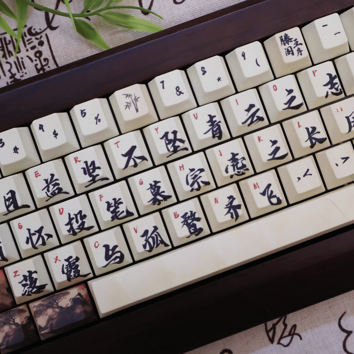 Keycap Tengwang Pavilion PBT Dye-sub Cherry Profile