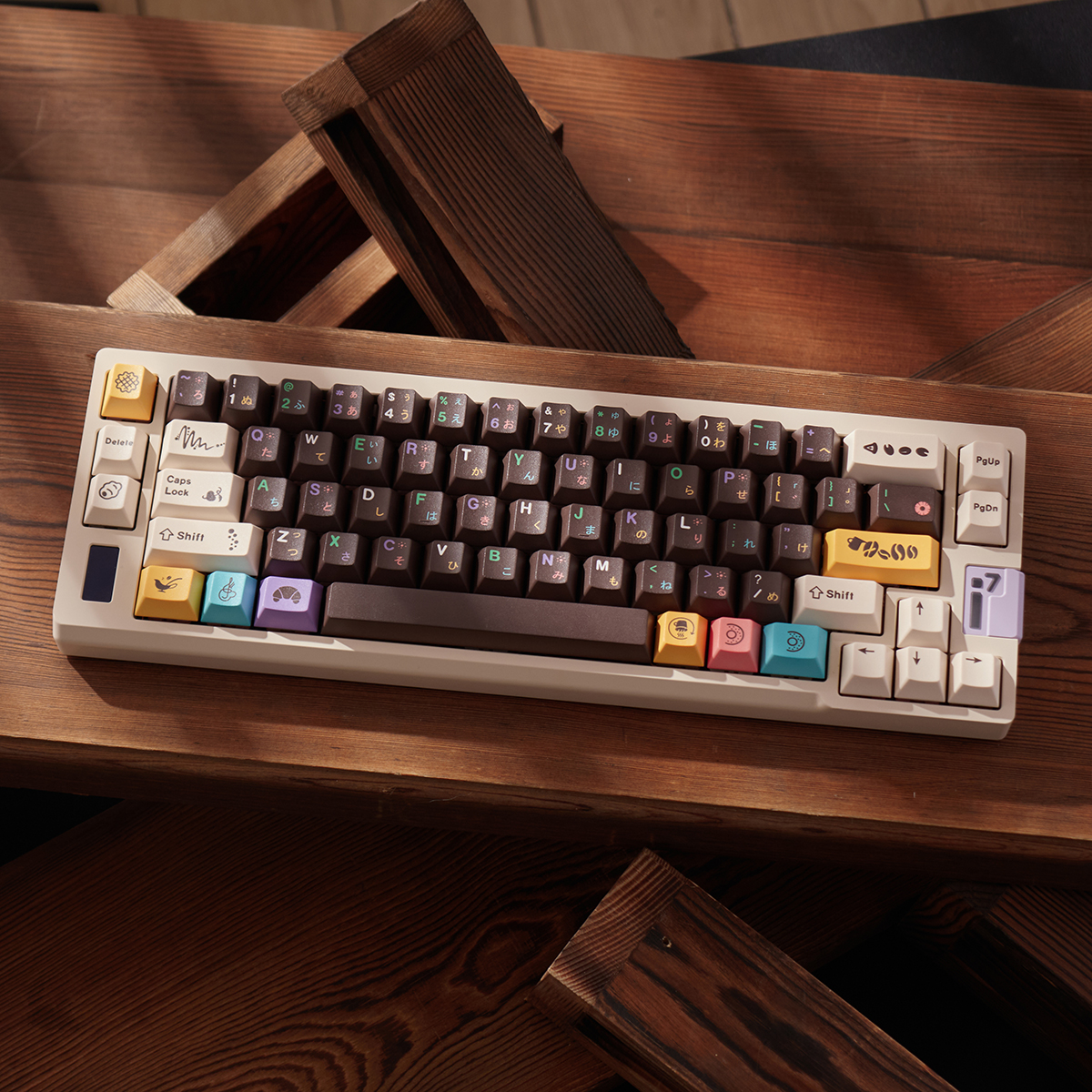 Keycap CMK PBT Afternoon Tea PBT Dye-sub Cherry Profile