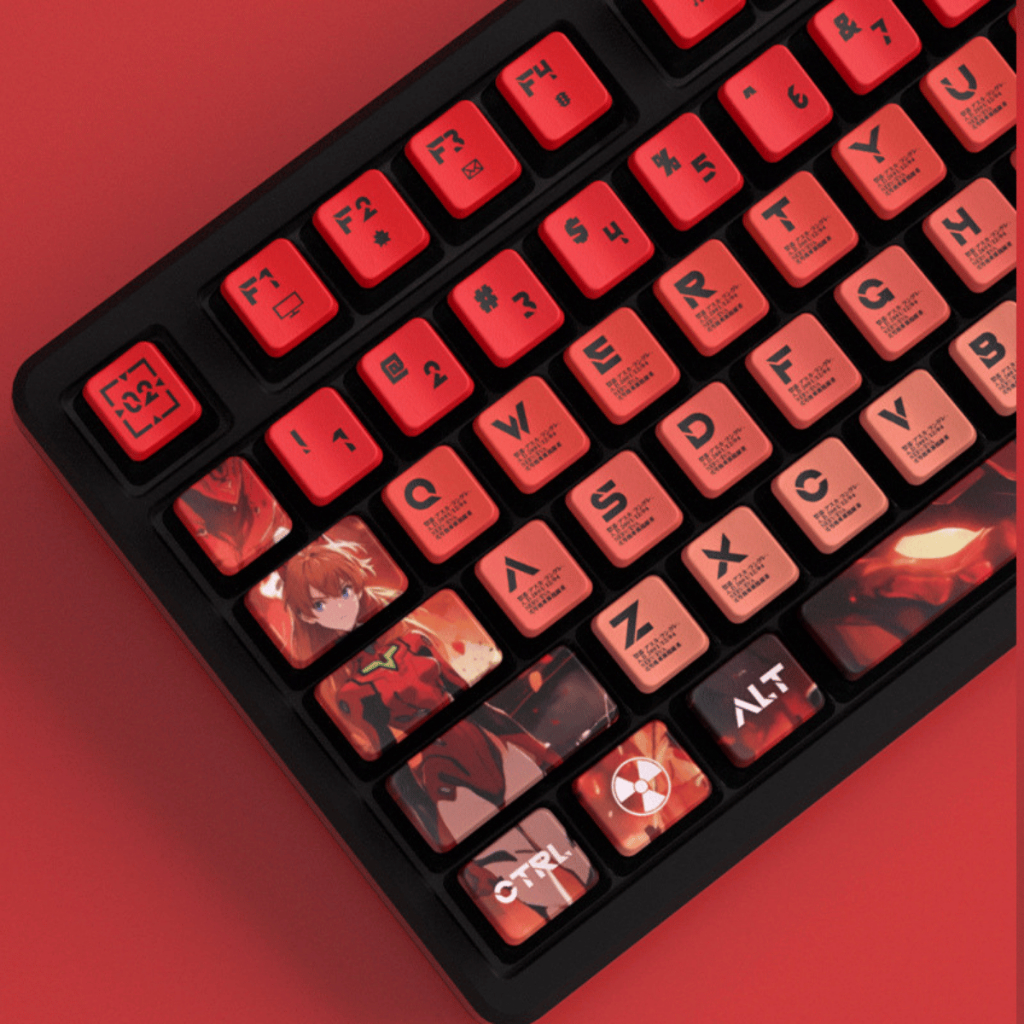 Keycap CMK PBT Pudding EVA Asuka