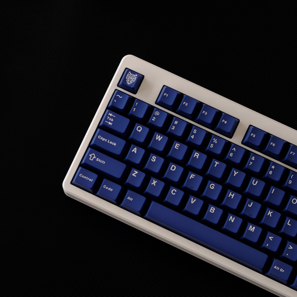 Keycap Aifei ABS Deep Blue ABS Double-shot Cherry Profile