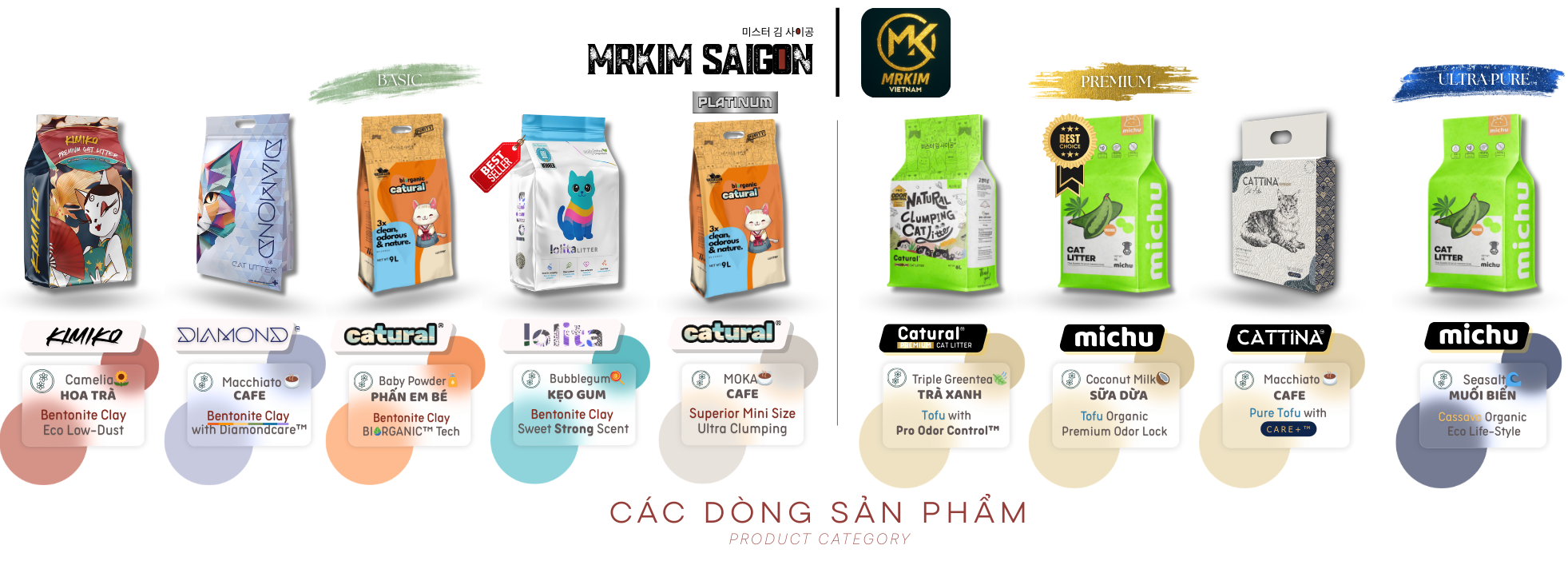MrKim SaiGon Pet Shop - cát vệ sinh cao cấp