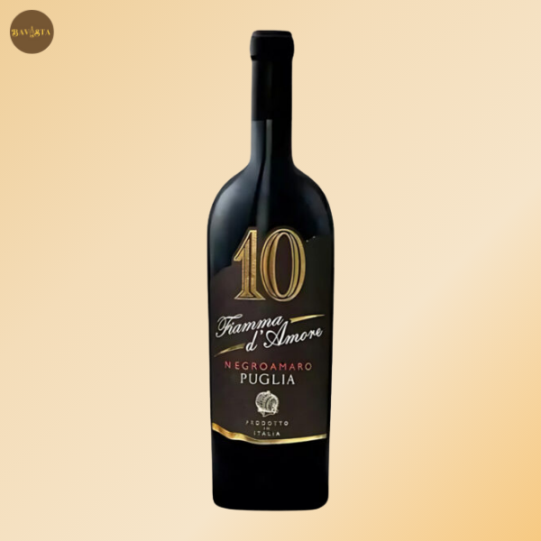 Rượu Vang 10 Fiamma D’Amore Negroamaro - Bavista
