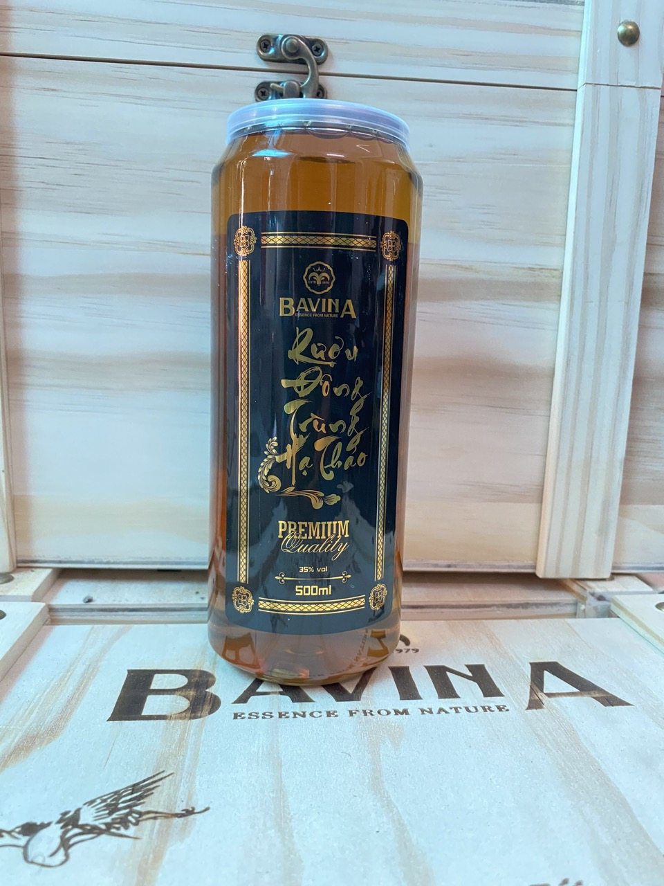 Rượu Đông Trùng Hạ Thảo Tăng Cường Sức Khỏe BAVINA