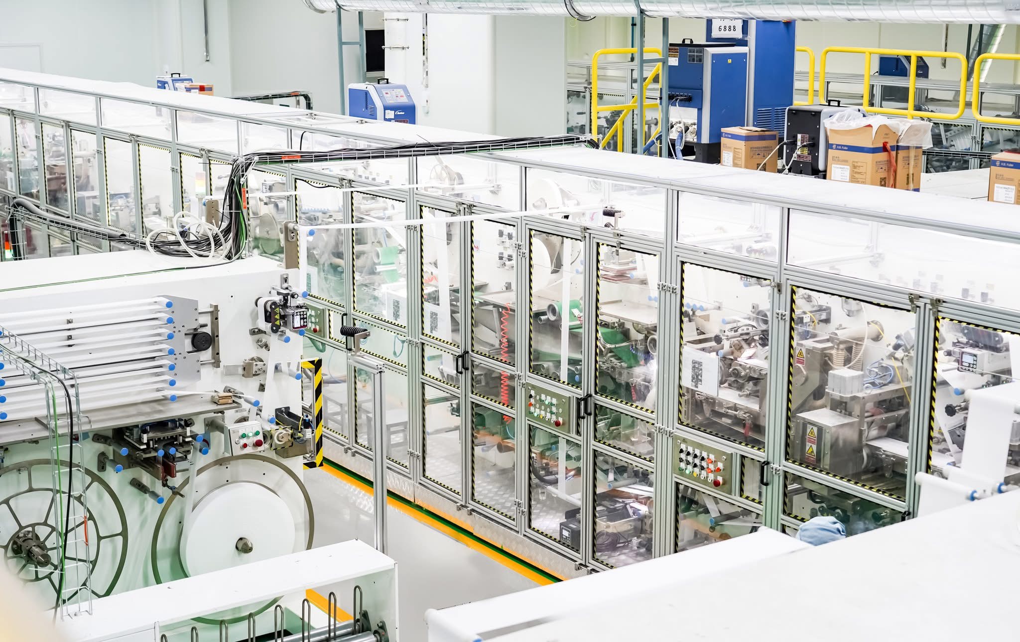 Nhà máy sản xuất bỉm công nghệ cao của Hi Mom