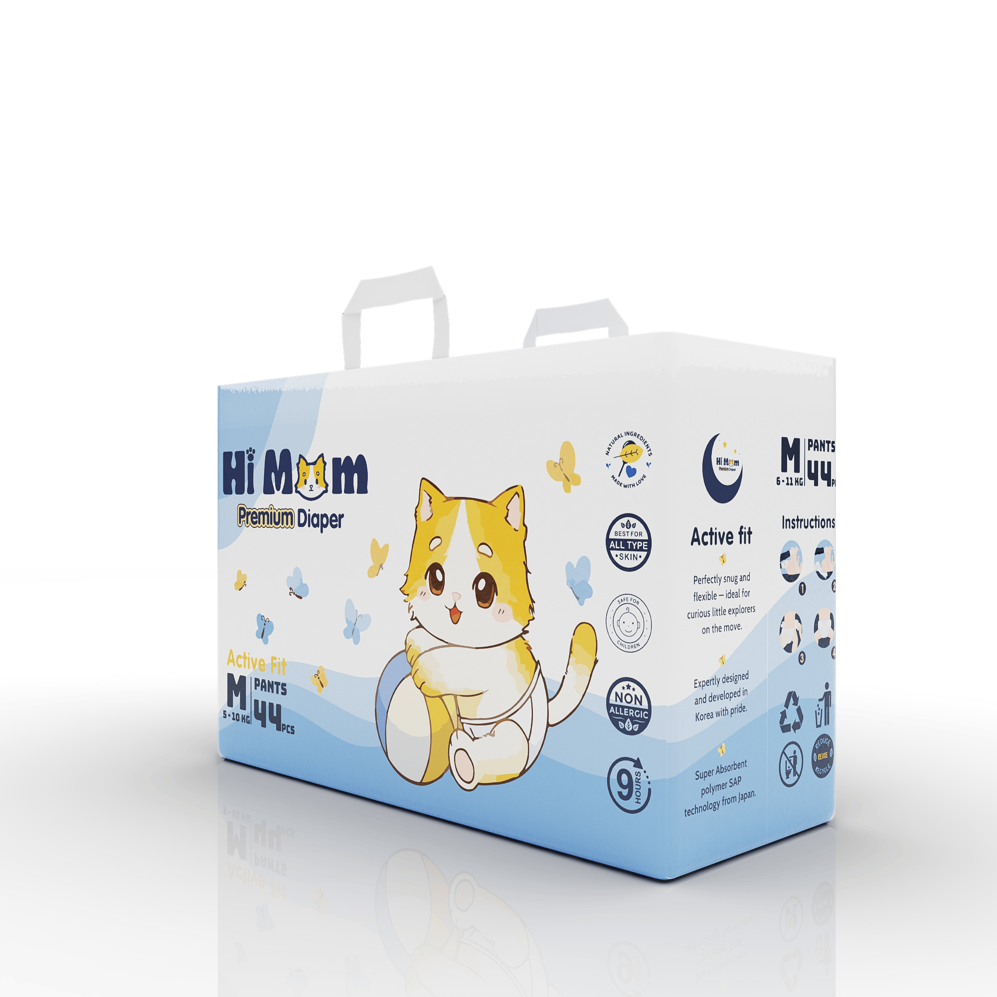 Bỉm quần Hi Mom Size M new design