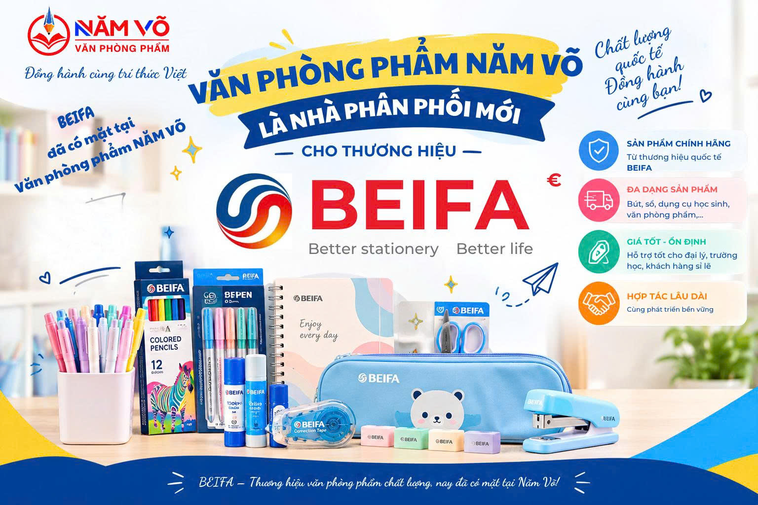 Khám Phá Beifa: Thương Hiệu Văn Phòng Phẩm 