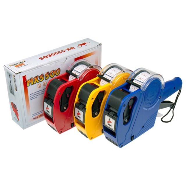 Máy Bấm giá MX 5500 CÓ NẮP (1 Cái/Hộp; 50 Cái/Thùng)