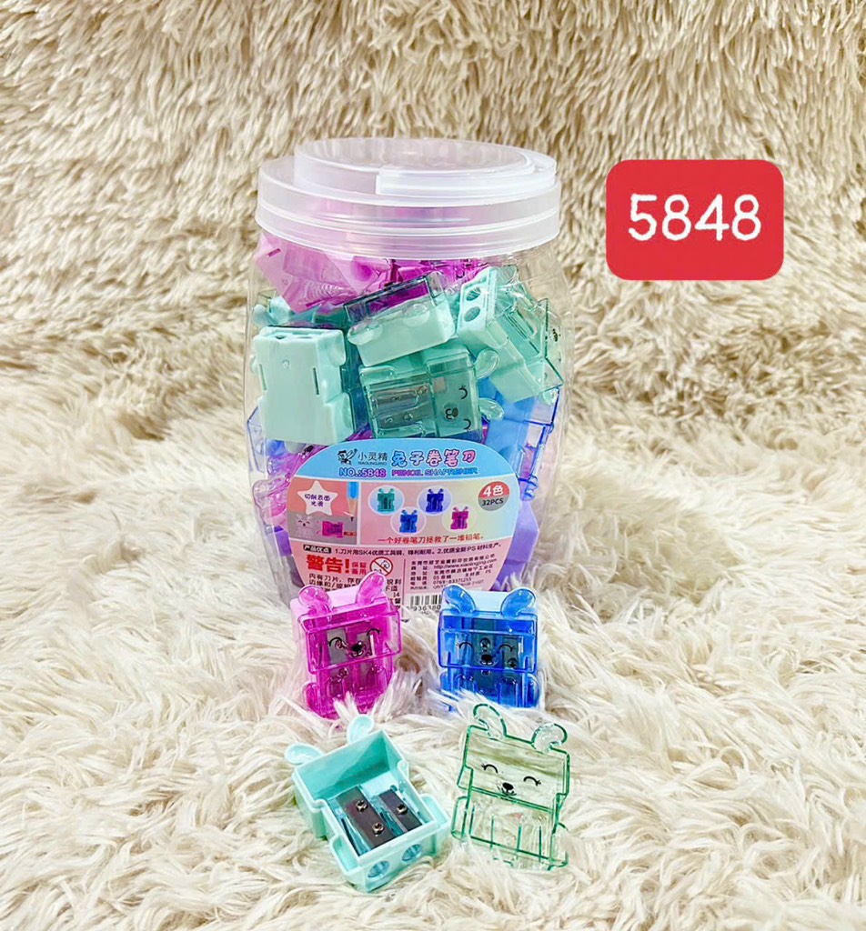 Chuốt 2 Đầu Gọt Con Chó 5848 (32 Cái/Lon) (24 Lon/ Thùng)