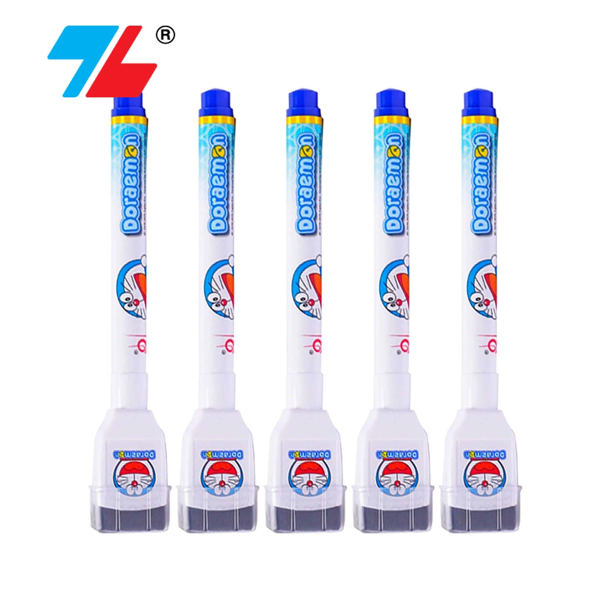 TL - Bút Lông Bảng Loại Nhỏ Có Đầu Bôi WB016/DO (Xanh, Đỏ, Đen) (10 Cây/Hộp)