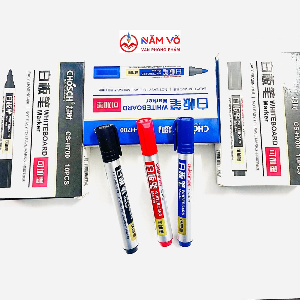 Bút Lông Bảng CHOSCH CS H700 (10 Cây/ Hộp; 10 Hộp/ Lốc; 12 Lốc/ Thùng)