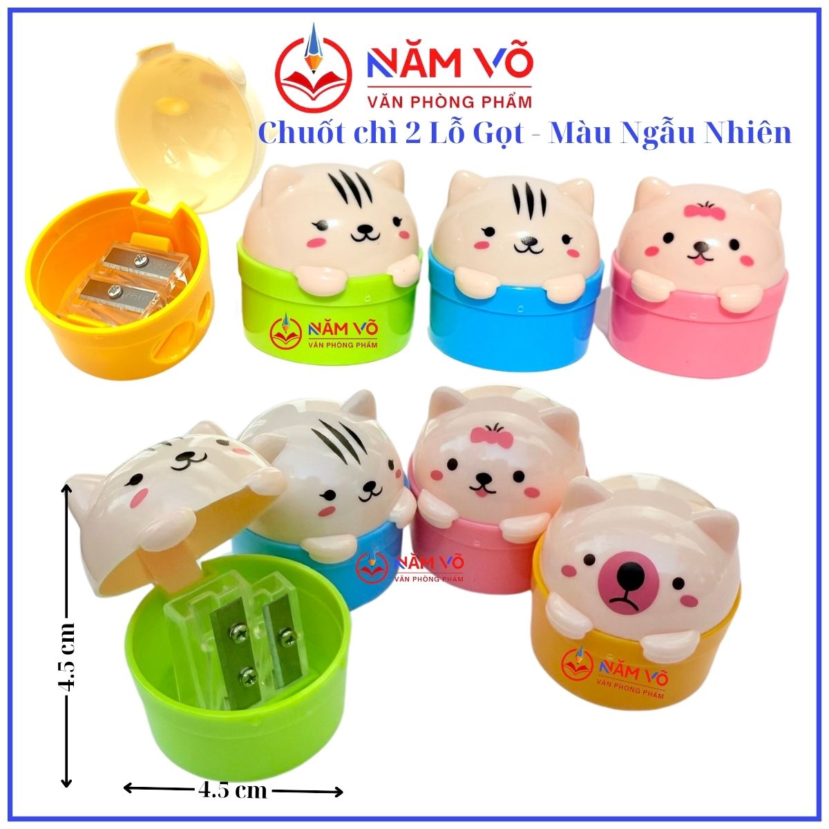 . Chuốt Con Mèo 360 (24 Cái/Hộp; 56 Hộp/Thùng)