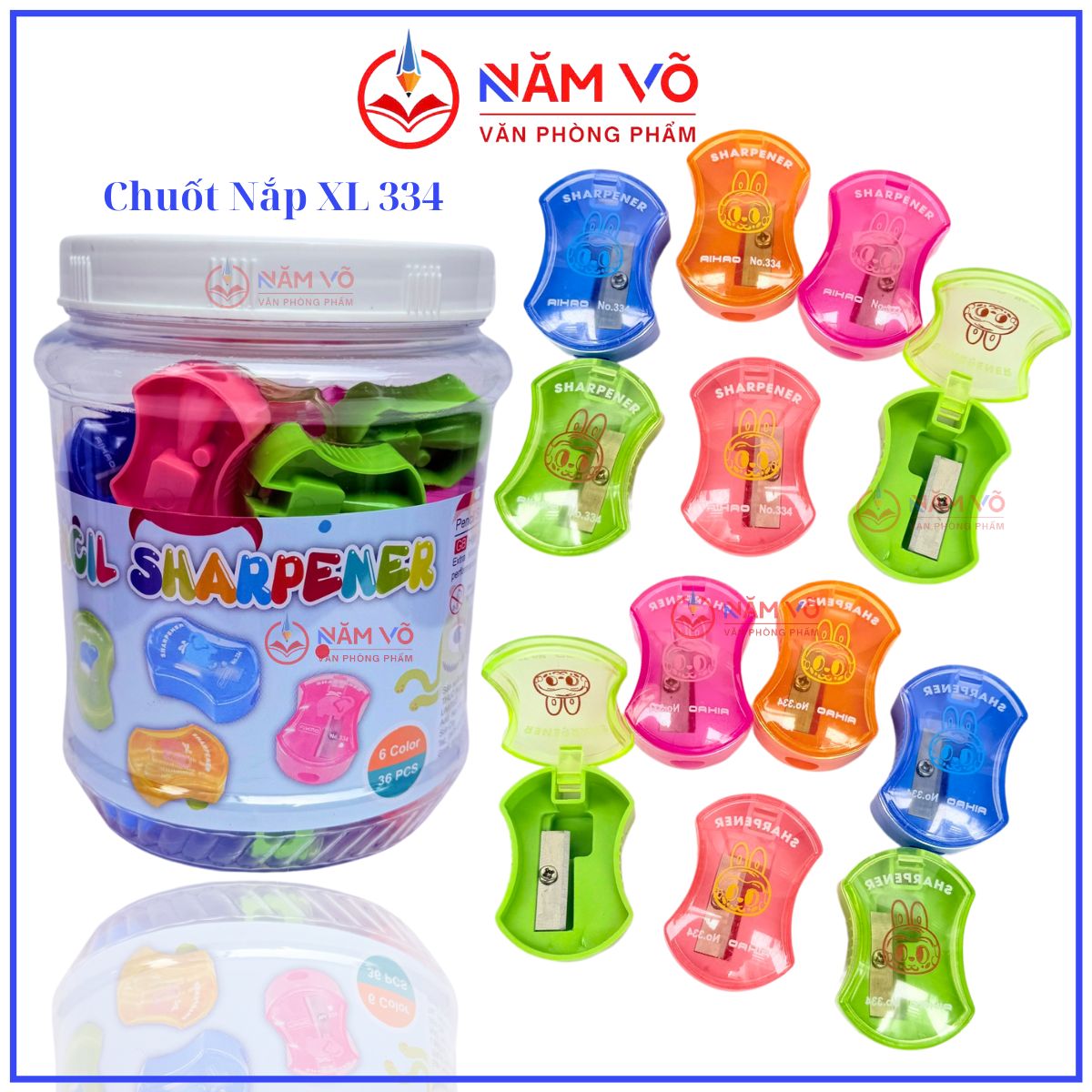 . Chuốt Nắp XL334 (36 Cái/ Lon; 96 Lon/ Thùng)