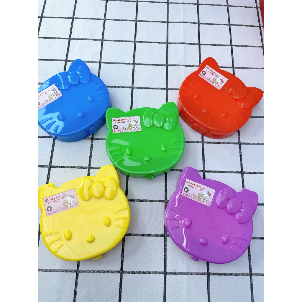 . Hộp Đựng Phấn Aihao AH-2201; 2202;2203 (10 Hộp/ Lốc; 200 Hộp/ Thùng)