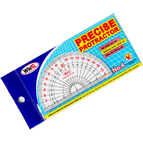 Win Q Thước Dẻo Đo Độ Loại Lớn Số 4 No4 (50 Cây/Hộp; 30 Hộp/ Thùng)