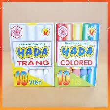 Phấn không bụi Hada 10 viên/hộp (10 Hộp/Lốc)