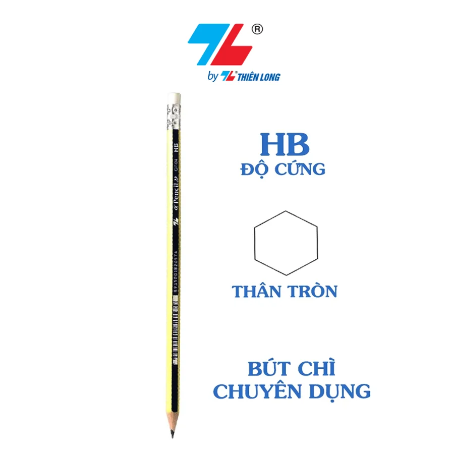TL - Bút Chì Gỗ HB GP04 (10 Cây/Hộp)