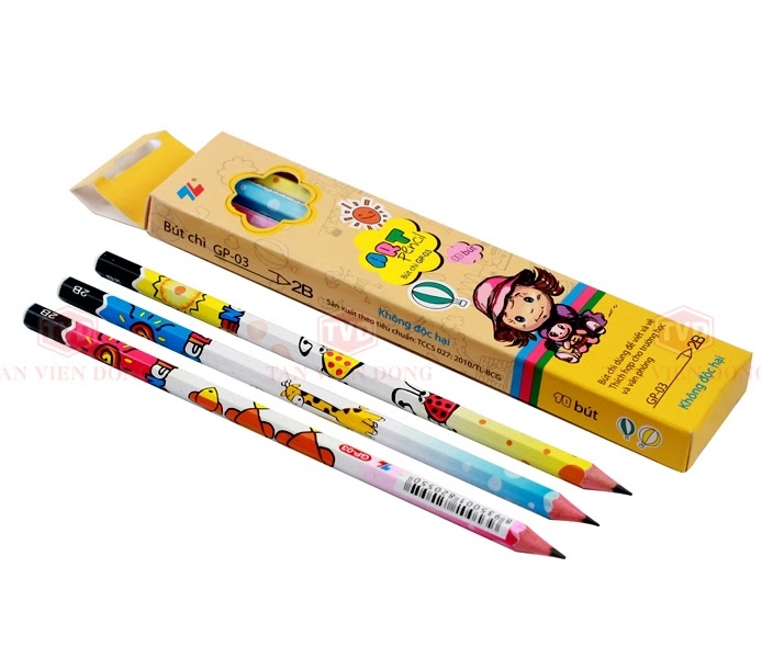 TL - Bút Chì Gỗ Hình TP-GP03 (10 Cây/Hộp)