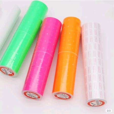 Cuộn bấm giá MÀU (10 Cuộn nhỏ/Cây) (10 Cây/ Hộp) (10 Hộp/Thùng)