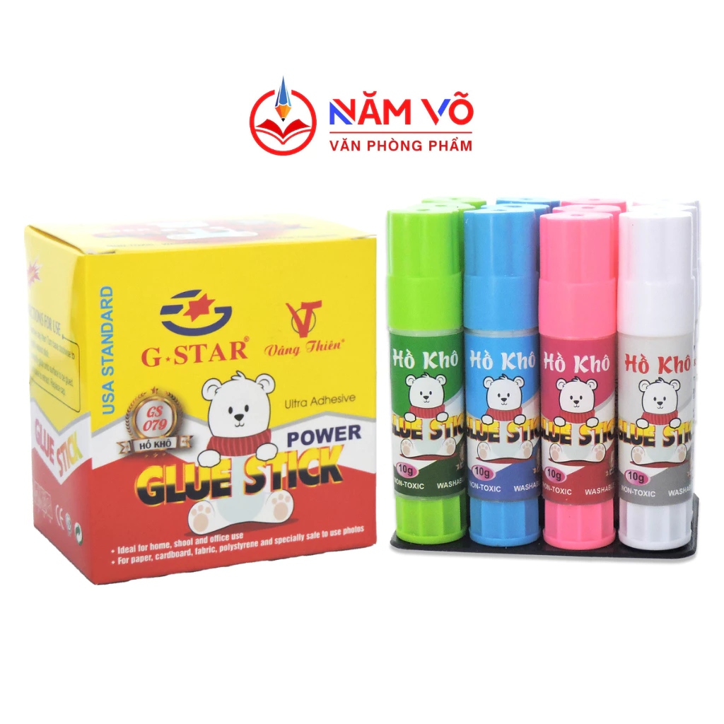 G-Star Hồ Khô 10gr GS079 (12 Chai/Hộp; 54 Hộp/ Thùng)