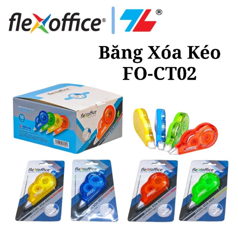 TL - Xóa Kéo FO-CT02 (1 cây/Vĩ) (10 Vĩ/Hộp)