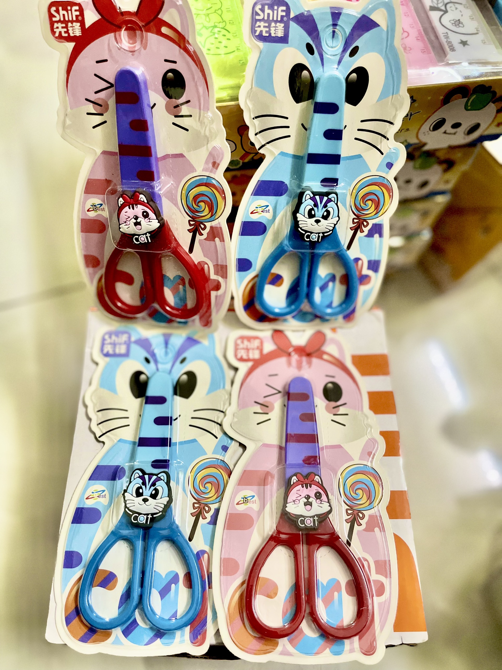 Kéo Shif Con Mèo 1214 (24 Cái/Hộp)