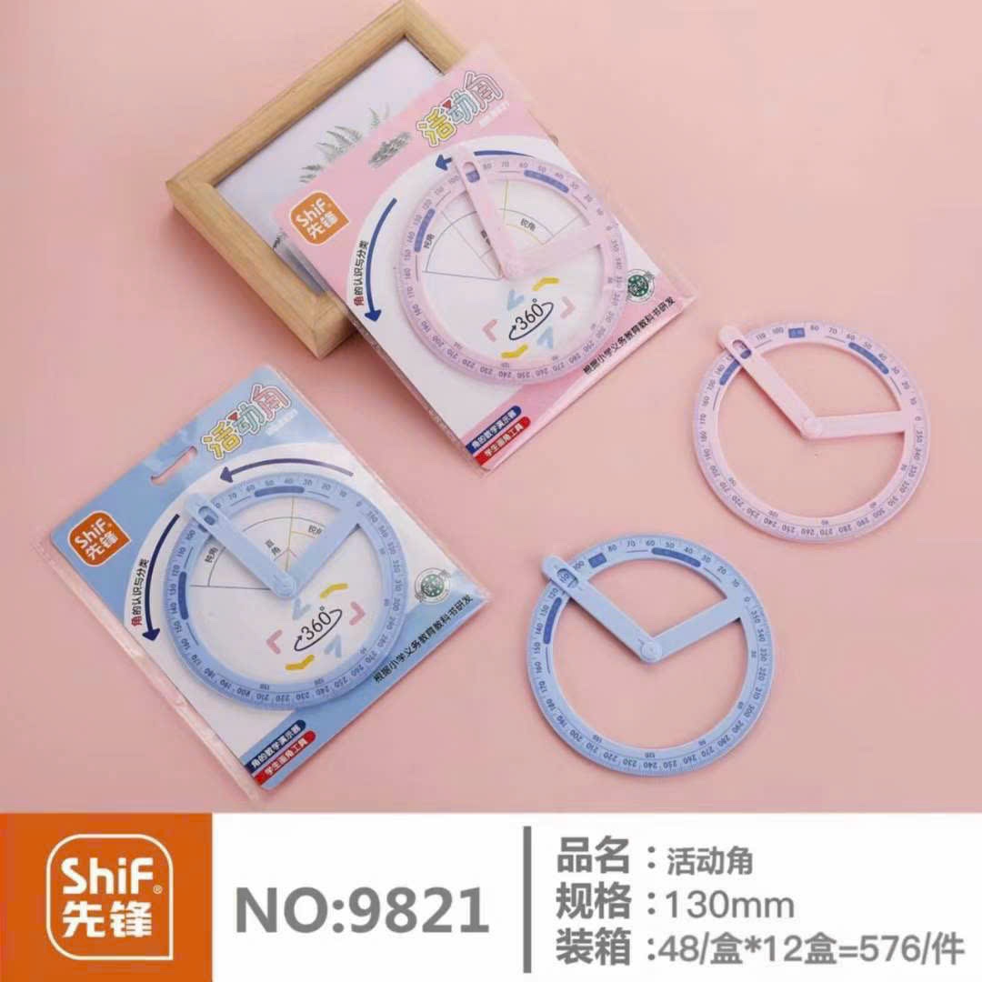 Thước Đo Độ Xoay 360 Độ 9821 (48 Cây/Hộp) (576 Cái/Thùng)