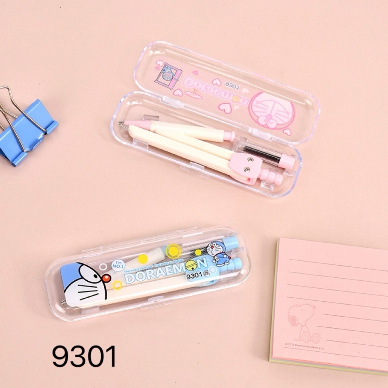 Compa Bút Chì Bấm Doreamon 9301 (12 Cái/Hộp; 36 Hộp/Thùng)