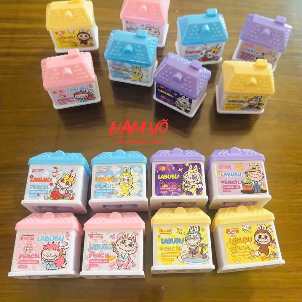 Chuốt Chì 2 Lỗ Ngôi Nhà 002 (48 Cái/ Hộp; 24 Hộp/ Thùng)