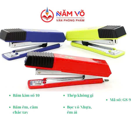 G-Star Bấm Kim số 10 GS-910 (12 Cái/Hộp; 20 Hộp/ Thùng)