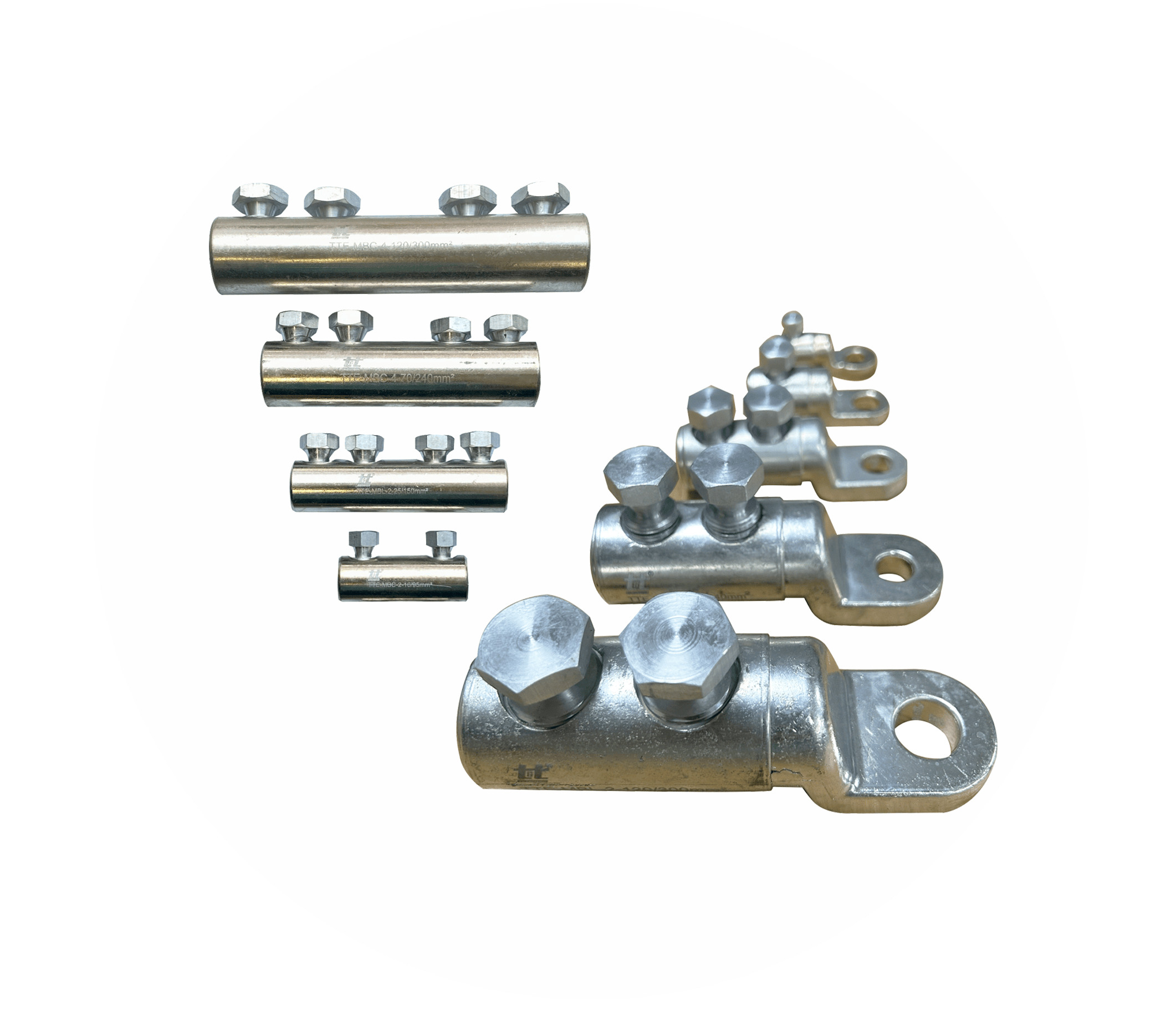 Đầu cốt lưỡng kim dạng siết ốc