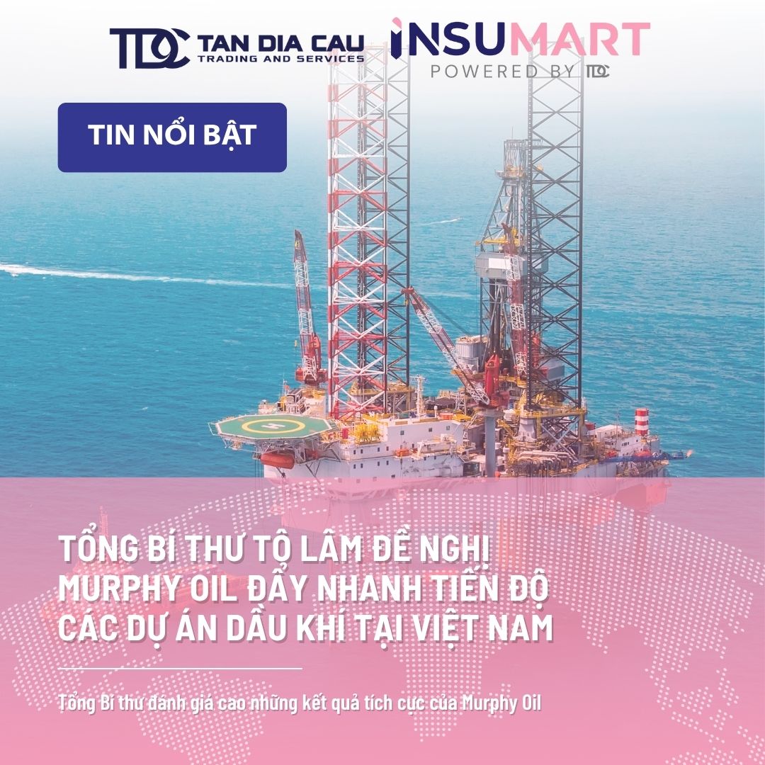 Tổng Bí thư Tô Lâm đề nghị Murphy Oil đẩy nhanh tiến độ các dự án dầu khí tại Việt Nam