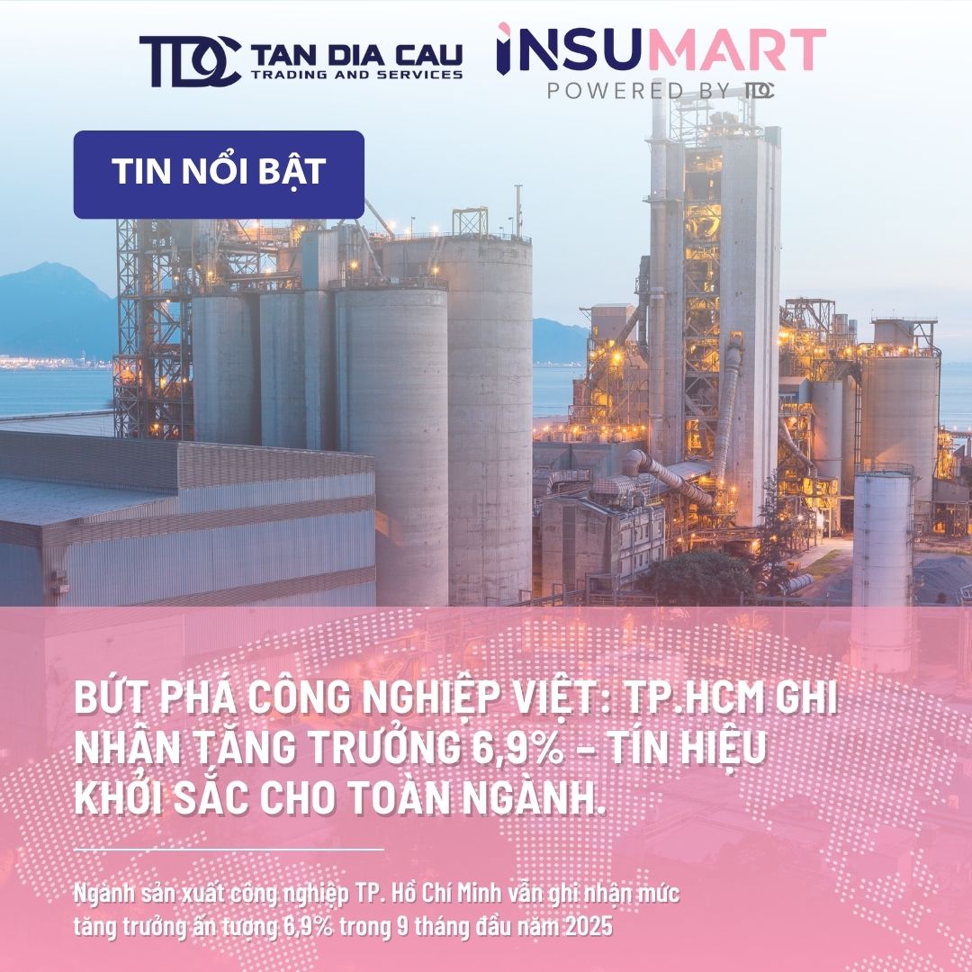Bứt phá công nghiệp Việt: TP.HCM ghi nhận tăng trưởng 6,9% – tín hiệu khởi sắc cho toàn ngành.