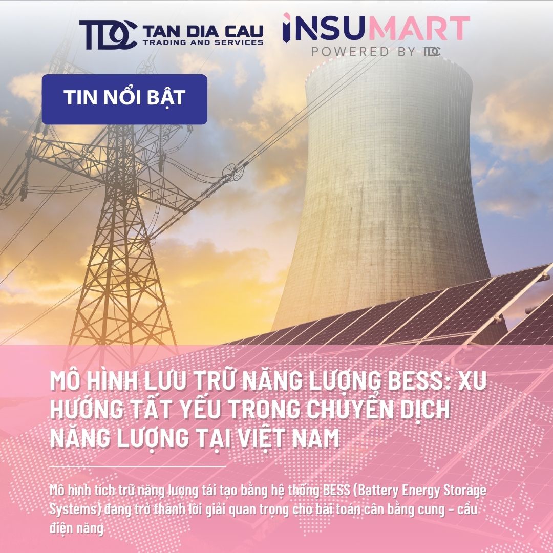 Mô hình lưu trữ năng lượng BESS: Xu hướng tất yếu trong chuyển dịch năng lượng tại Việt Nam
