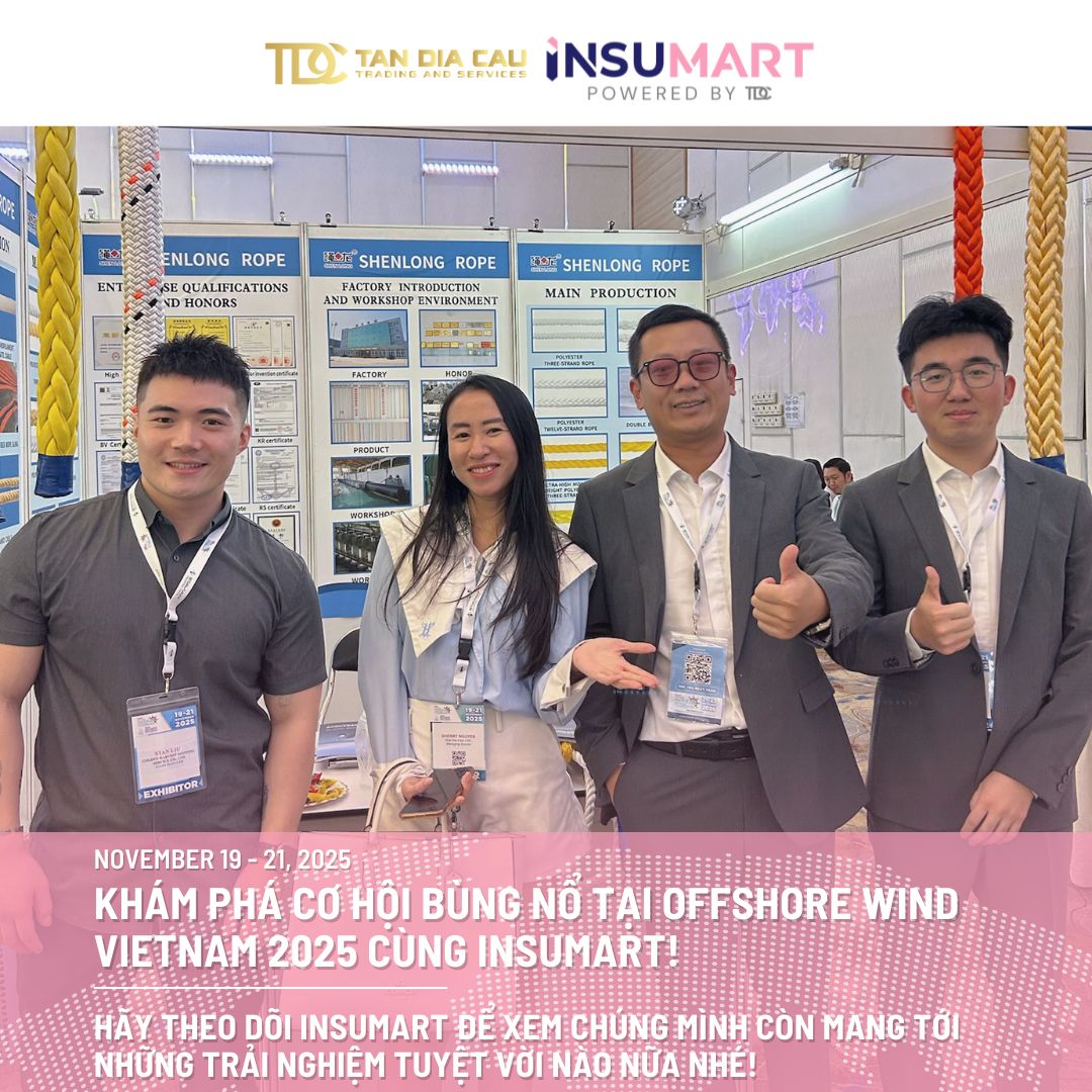 Khám phá cơ hội bùng nổ tại Offshore Wind Vietnam 2025 cùng Insumart!