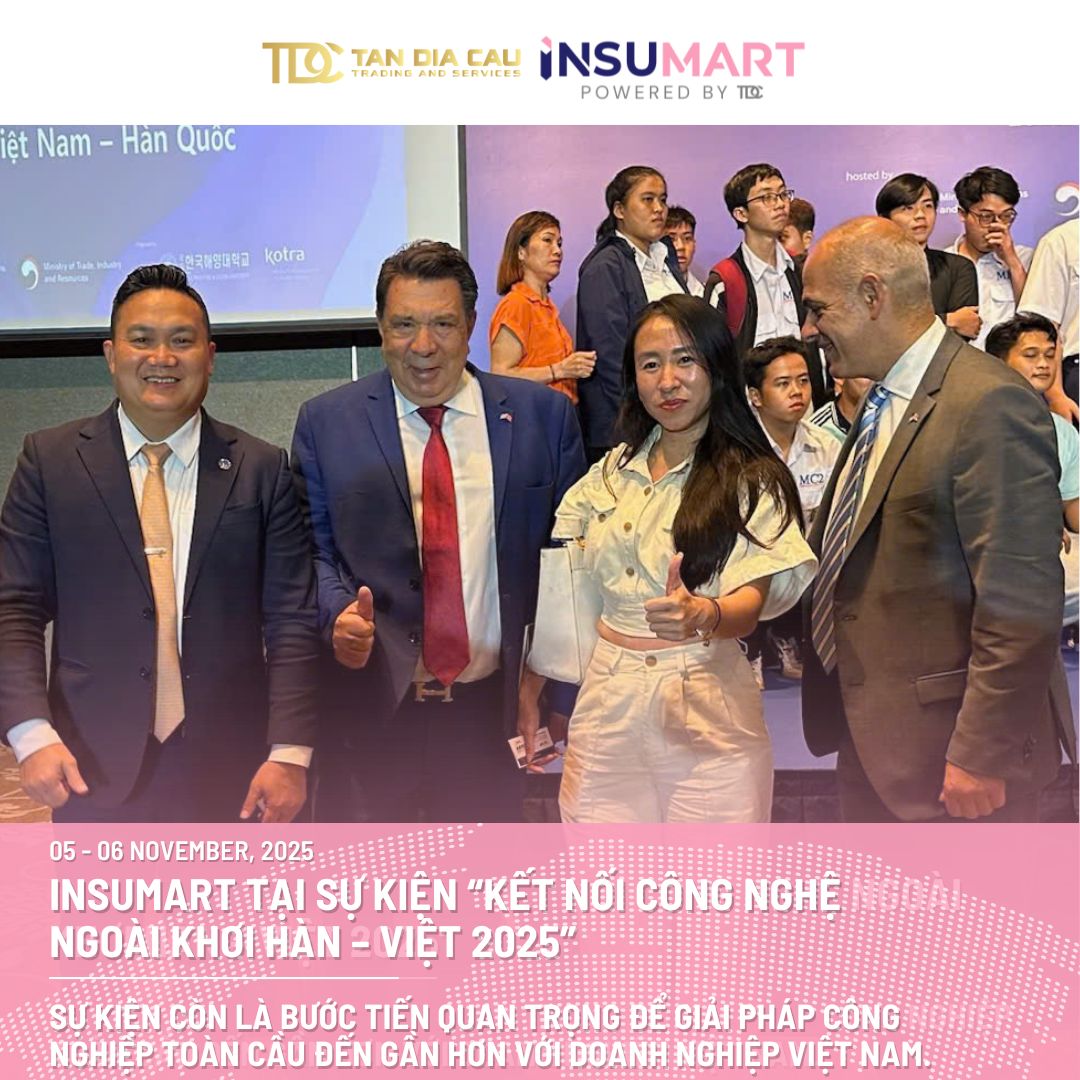 INSUMART tại sự kiện “Kết nối Công nghệ Ngoài khơi Hàn – Việt 2025” 🇰🇷🤝🇻🇳