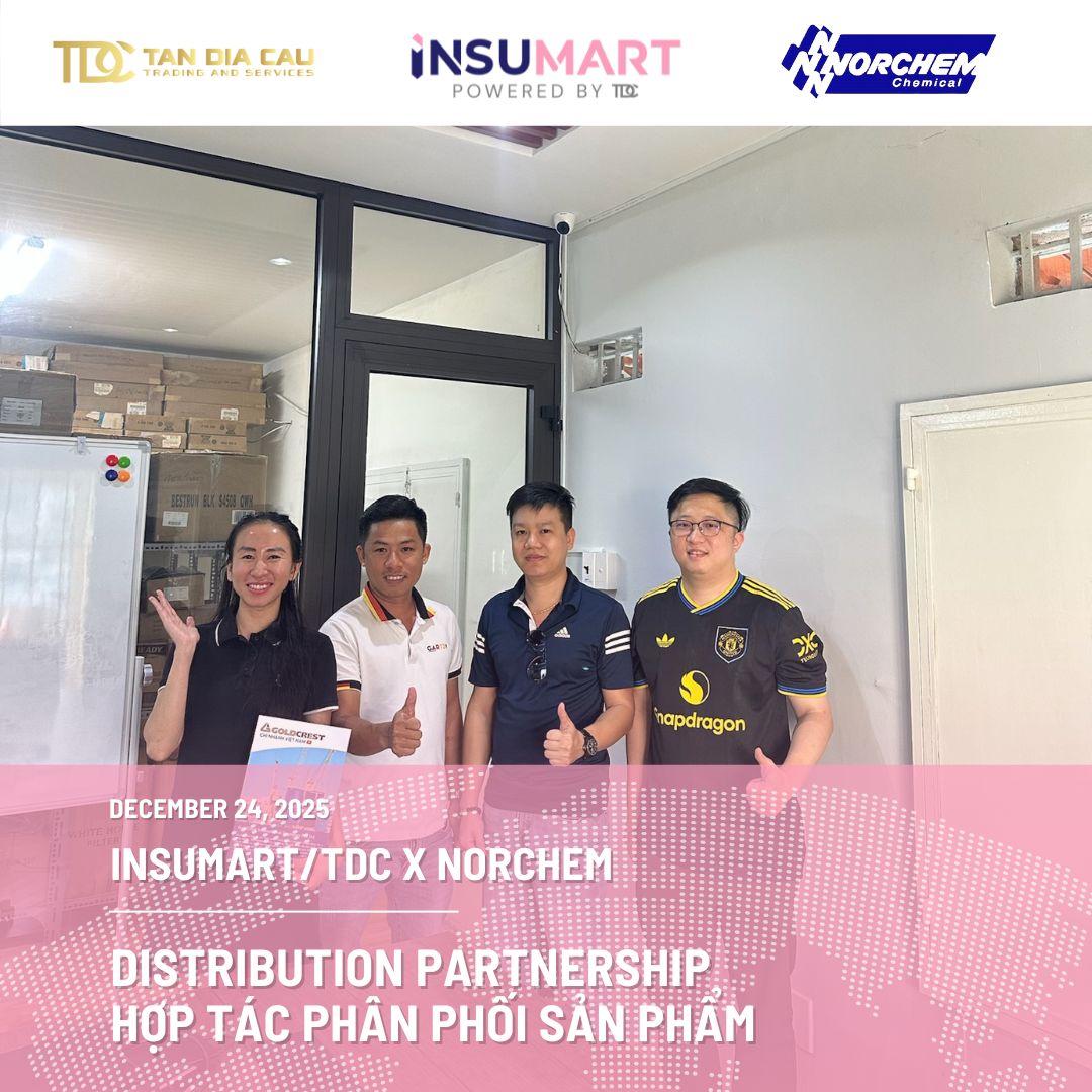 Ngày 24/11/2025, Bùng nổ hợp tác chiến lược Norchem x TDC/INSUMART!