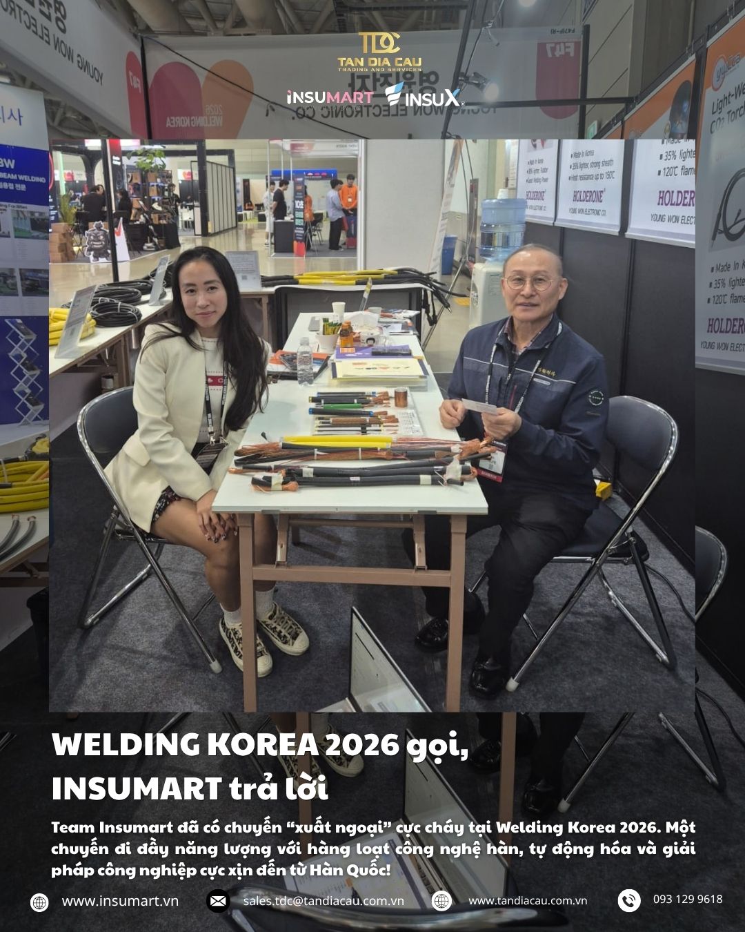 DAY 2 | WELDING KOREA 2026 gọi, INSUMART trả lời