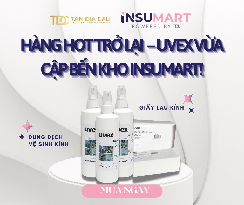 SẢN PHẨM MỚI VỀ INSUMART – CHĂM SÓC KÍNH BẢO HỘ CHUẨN ĐỨC!