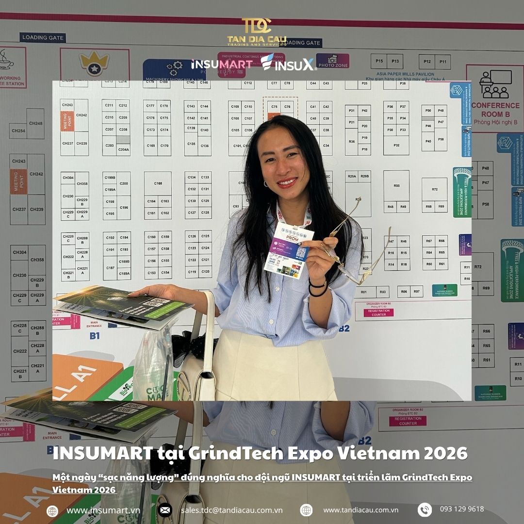 INSUMART tại GrindTech Expo Vietnam 2026
