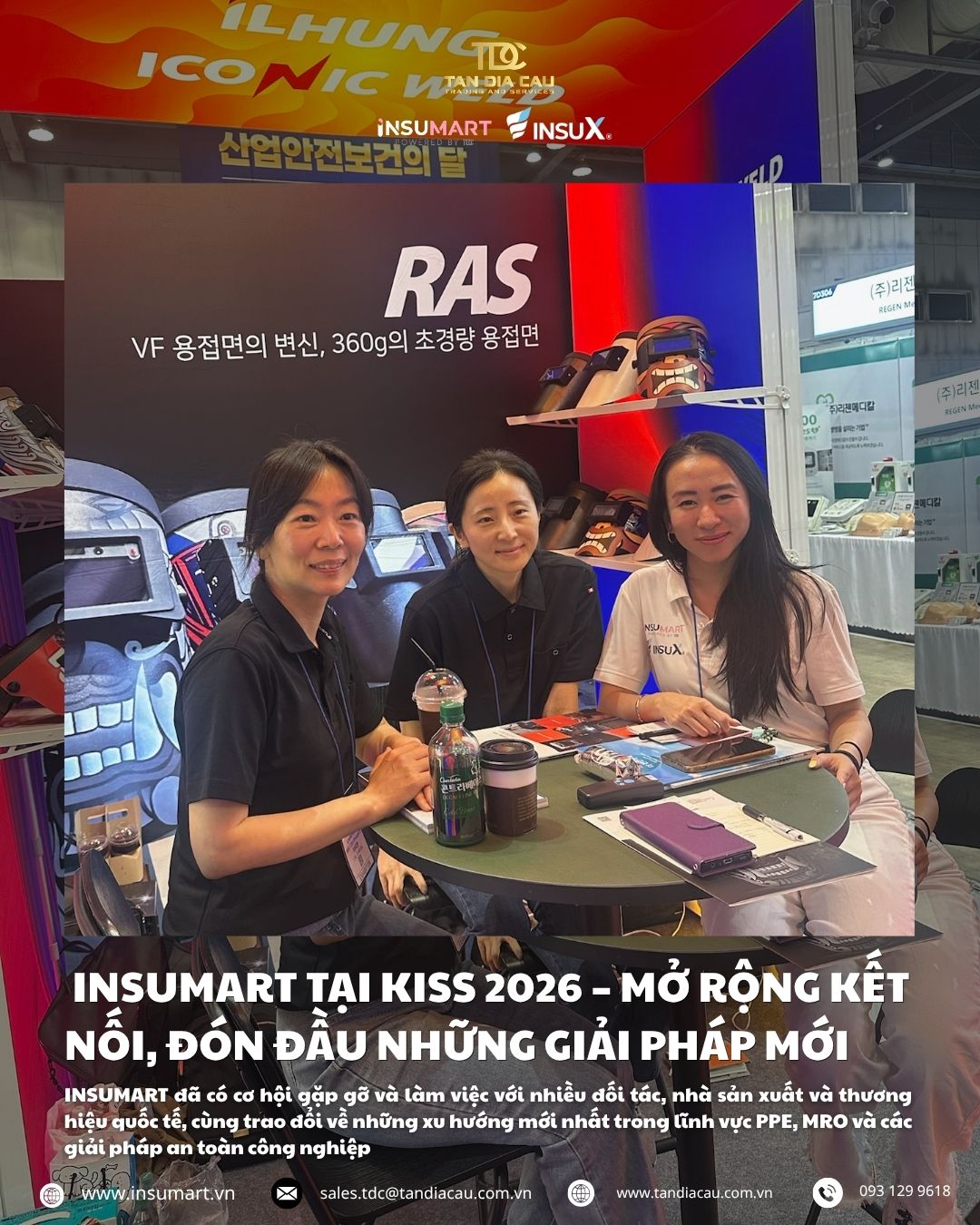 INSUMART TẠI KISS 2026 – MỞ RỘNG KẾT NỐI, ĐÓN ĐẦU NHỮNG GIẢI PHÁP MỚI
