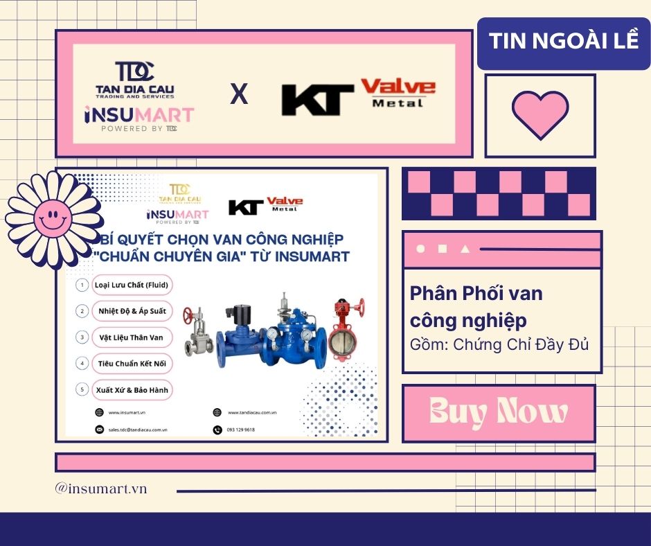 Bí quyết chọn van công nghiệp chuẩn từ nhà phân phối van DGV