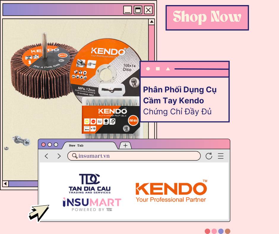 Phân phối KENDO Tools chính hãng: Chất lượng thép công nghiệp CR-V